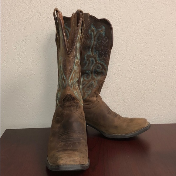 Justin Boots Other - Justin Ladies Stampede Sq. Toe Sorrel Boots